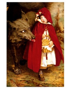 Red-Riding-Hood-Print-C10100633 Little Red Riding Hood